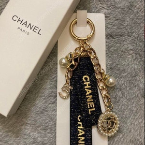 샤넬 CHANEL 블랙 키링 (새제품)