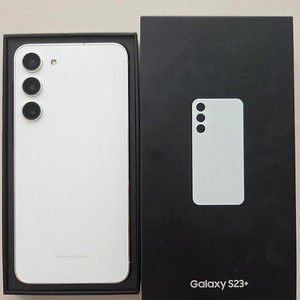 갤럭시 s23플러스 256GB 크림색상 상태A급 팝니다