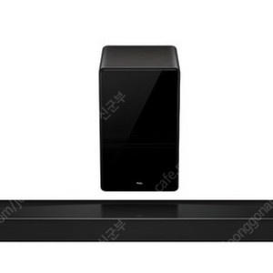 TCL Q75H 무선 서브우퍼 5.1.2 채널 돌비 애트모스 사운드바, 블랙