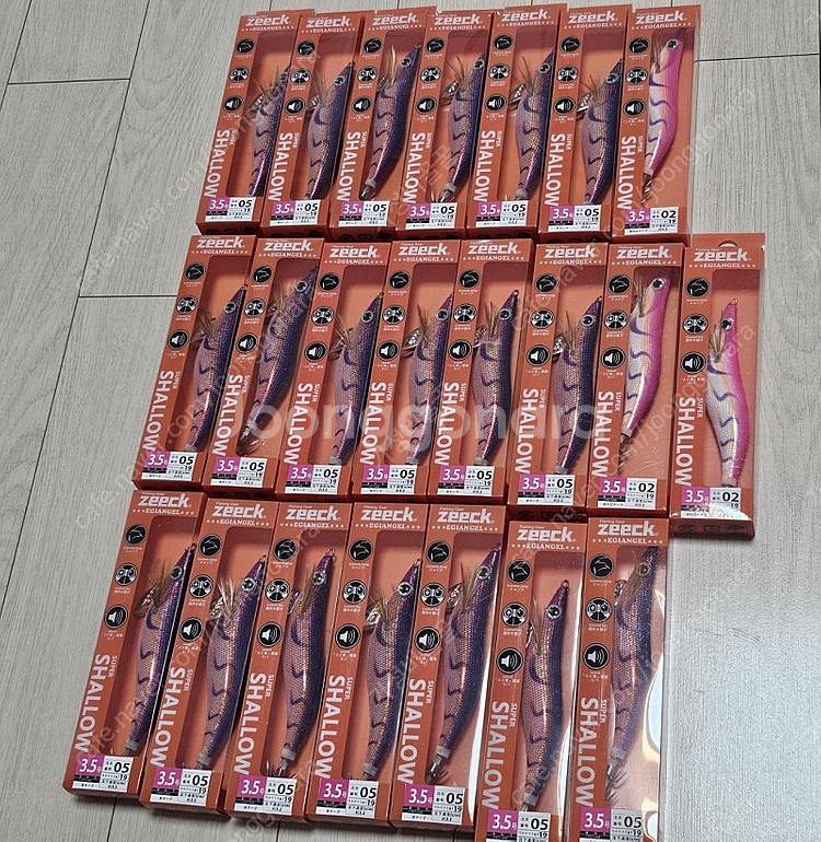 Zeech 캐스팅 에기 무늬오징어 낚시 미끼 새제품 판매--0
