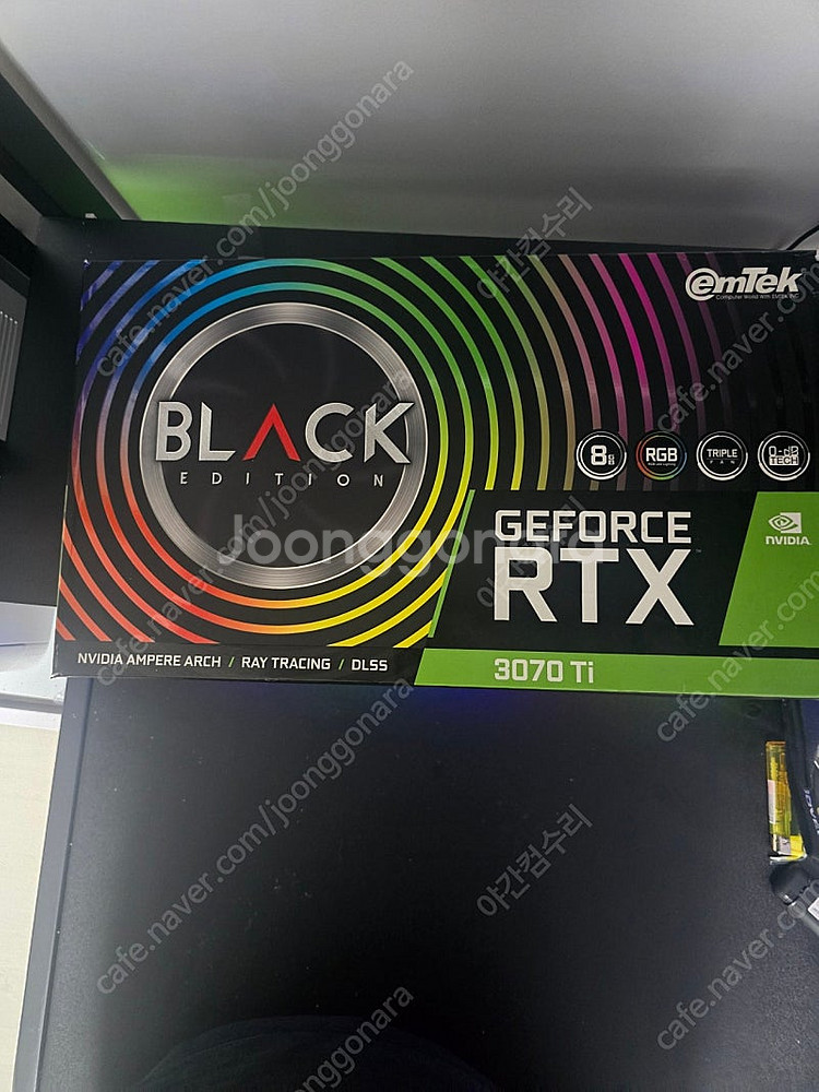 이엠텍 RTX 3070 Ti BLACK EDITION ...--0