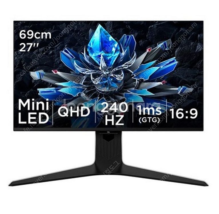TCL 27인치 MiniLED QHD 240Hz 게이밍...--0