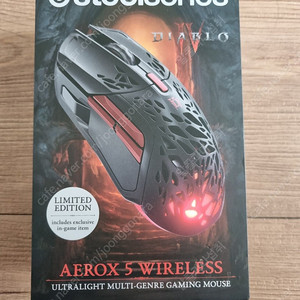 스틸시리즈 Aerox5 wireless diablo edition