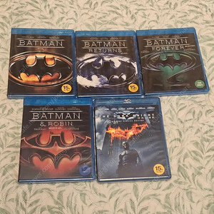 베트맨 BATMAN 5개 블루레이 미개봉