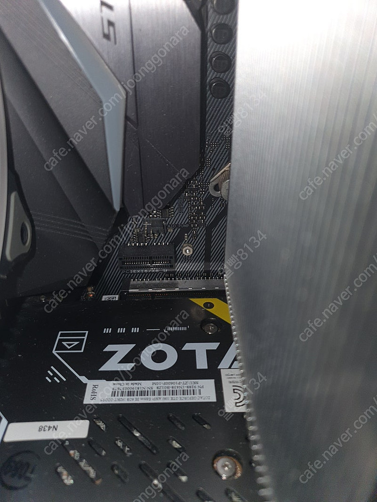 8700K + STRIX Z370-F + ZOTAC 1060 AMP 6GB 반본체 팝니다 이미지