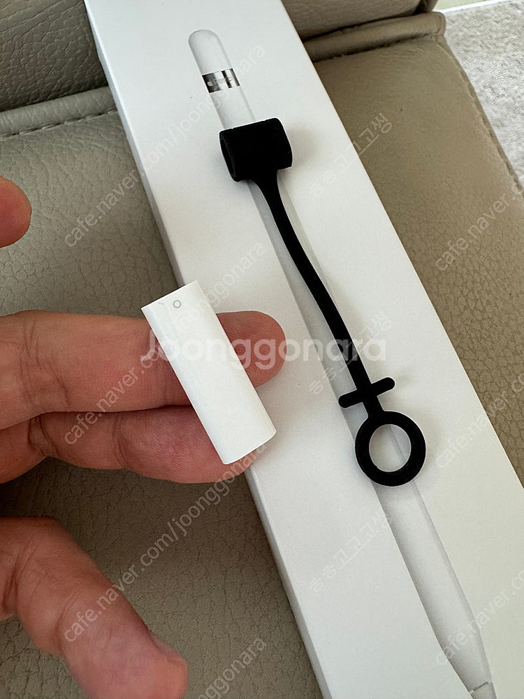 애플펜슬 1세대 정품 젠더 포함--2