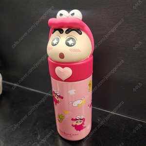 (미사용)짱구 보온병 텀블러 350ml