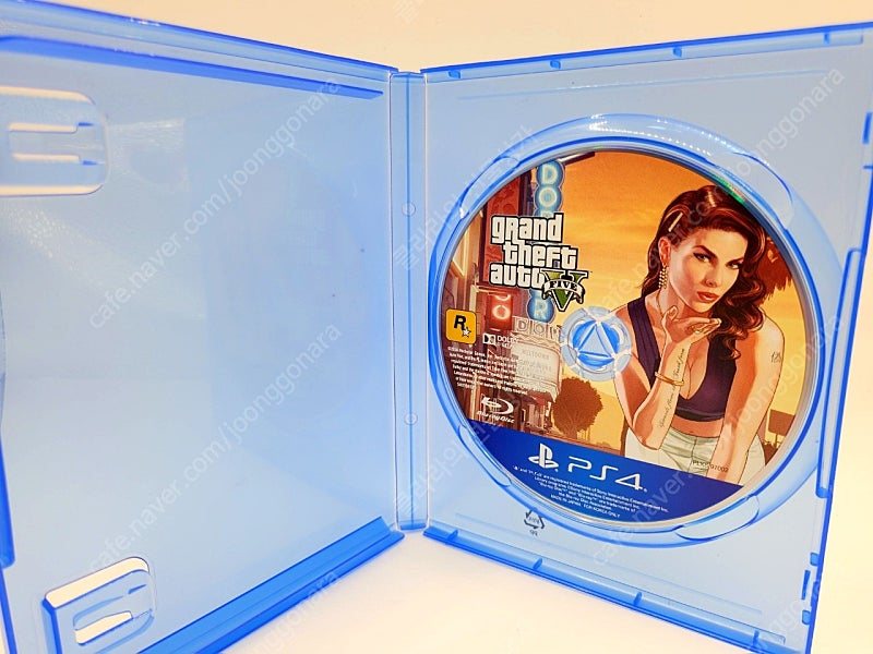 PS4 GTA5 게임 CD 이미지
