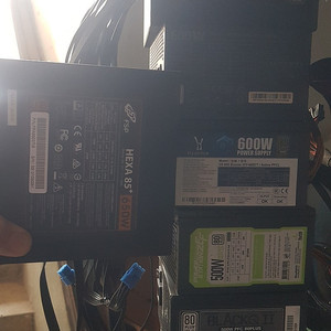 컴퓨터 PC 파워 일반사이즈 ATX 파워 700와트 600와트 500와트 500와트 80+ 500W 저렴히 팝니다