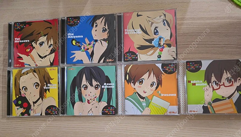 케이온 앨범 cd 전 세트 판매합니다--1