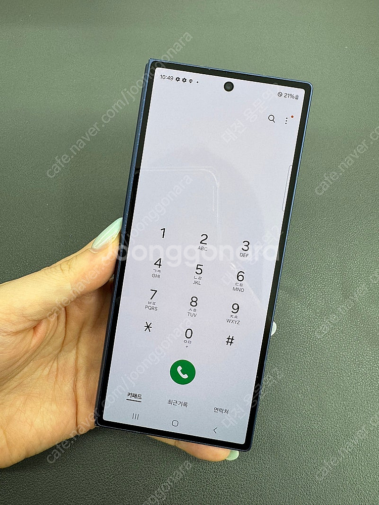 [대전중고폰] 갤럭시Z폴드6 네이비 256G 판매합니다--5