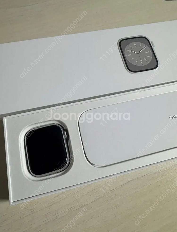 애플워치 8 41mm gps 실버 알루미늄--0