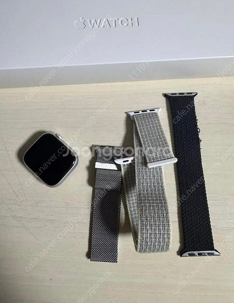 애플워치 8 41mm gps 실버 알루미늄--3
