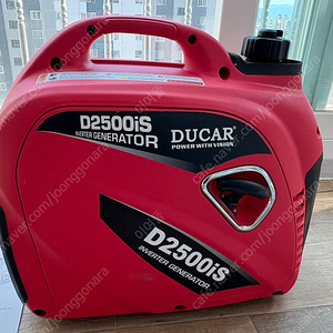 듀카 D2500iS 저소음 인버터 발전기 판매합니다.