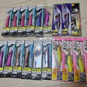 다이와 팁런 보트1 에기 야마시타 데스페라도 무늬오징어 낚시