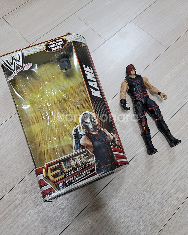 마텔 WWE 레슬링 피규어 엘리트 19 케인 풀박 판매--1