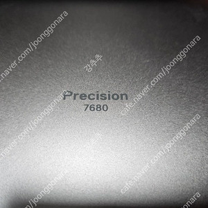 Dell 프리시전 M7680 RTX4090 워크스테이션 노트북 팝니다