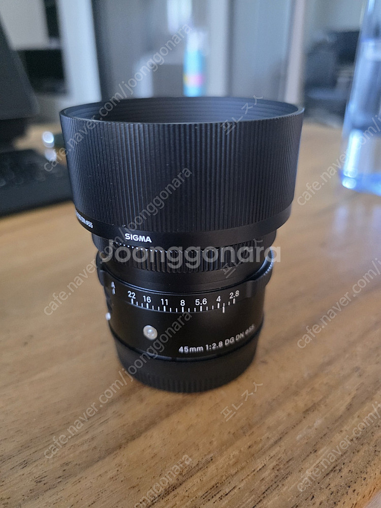 시그마45mm 2.8 소니마운트--0