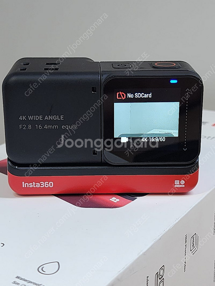 인스타360 one r 4k 액션캠 급처--2