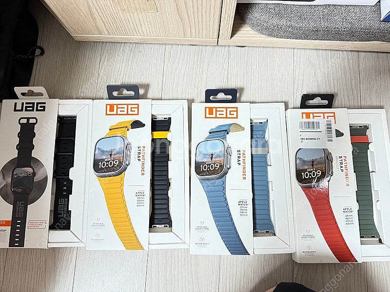 uag 애플워치 패스파인더,나토에코 스트랩 상태좋음(택...--0