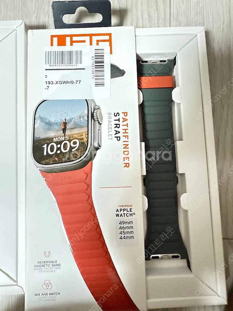 uag 애플워치 패스파인더,나토에코 스트랩 상태좋음(택...--4