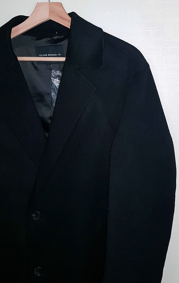 새제품) 109만원 클럽모나코 캐시미어 혼방 코트--4