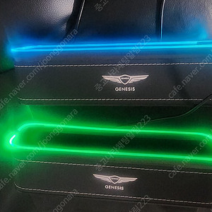 자동차 쿠션,시트 옆 led 보관함