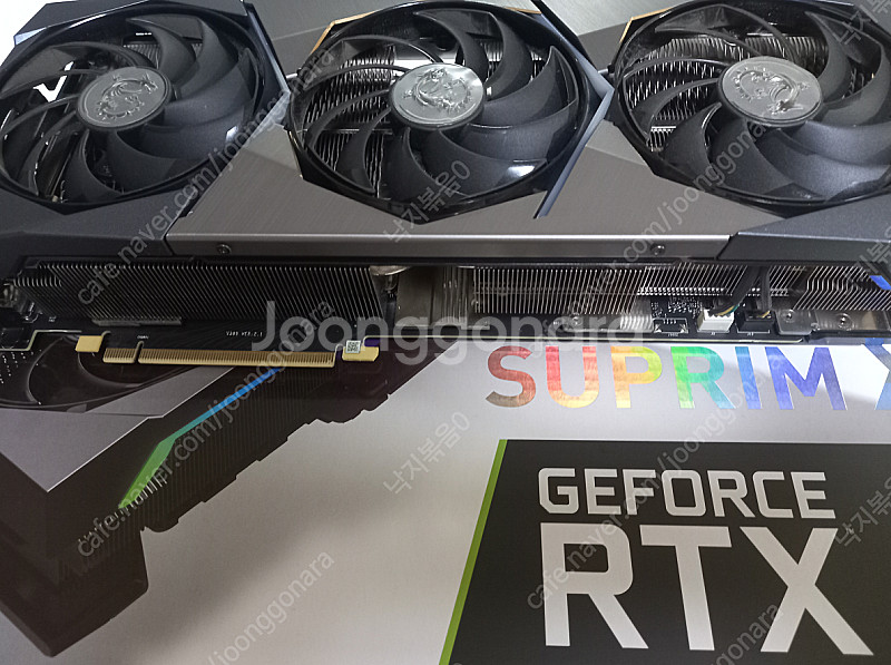 RTX 3080Ti 슈프림 X 팝니다--0