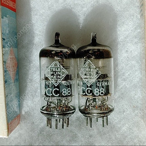 Telefunken텔레푼켄 PCC88/7DJ8. Grey <>NOS NIB 메치페어 판매
