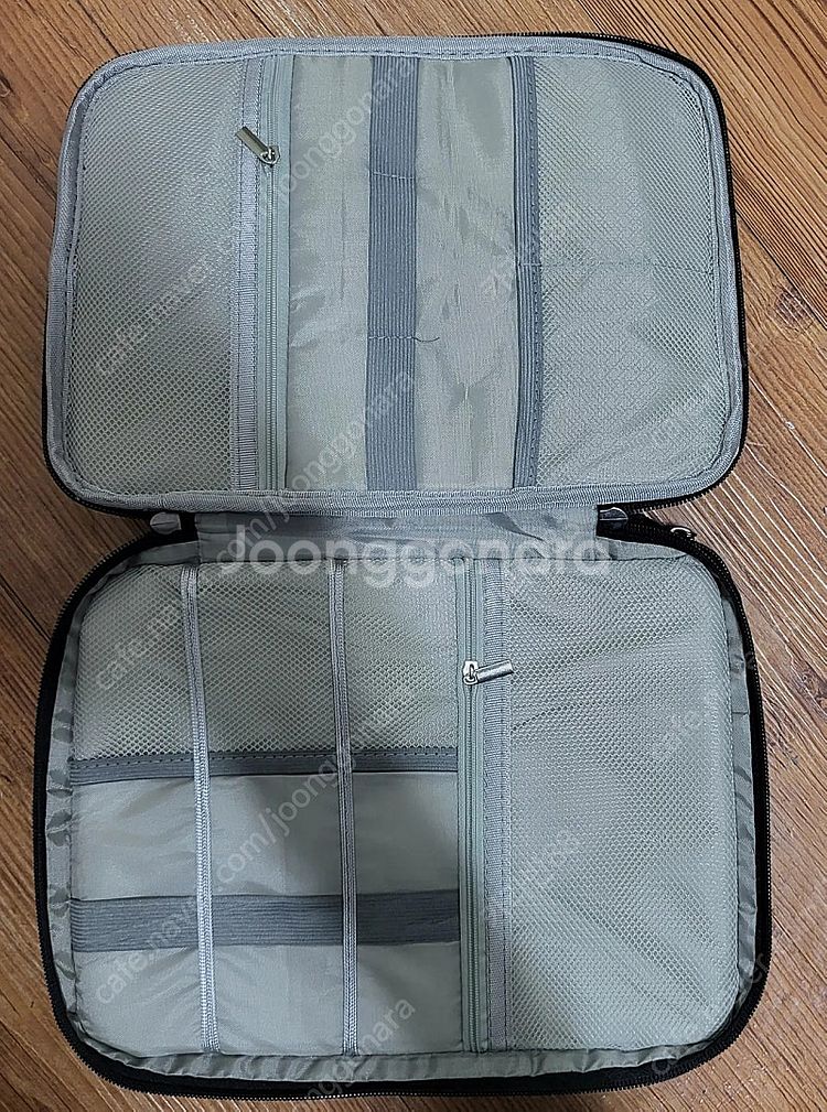 2단 케이블 전자제품 정리 가방--1