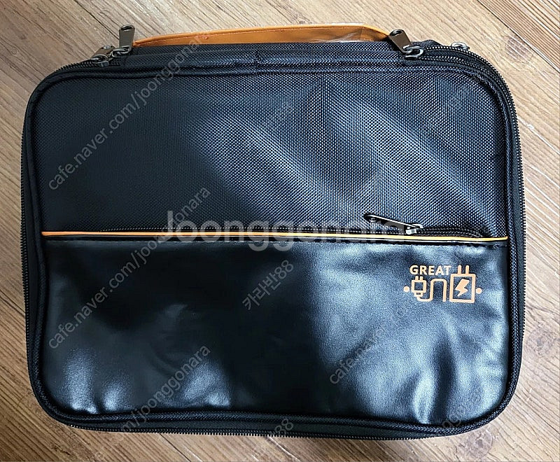 2단 케이블 전자제품 정리 가방--3