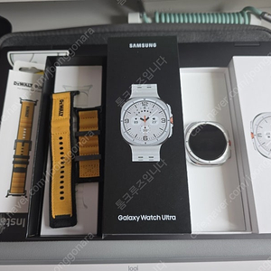 갤럭시 워치 울트라(화이트)자급제 공기기 + DeWalt 밴드