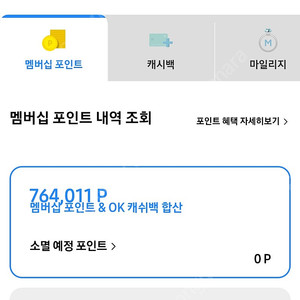 삼성전자 포인트 76.4만 팝니다