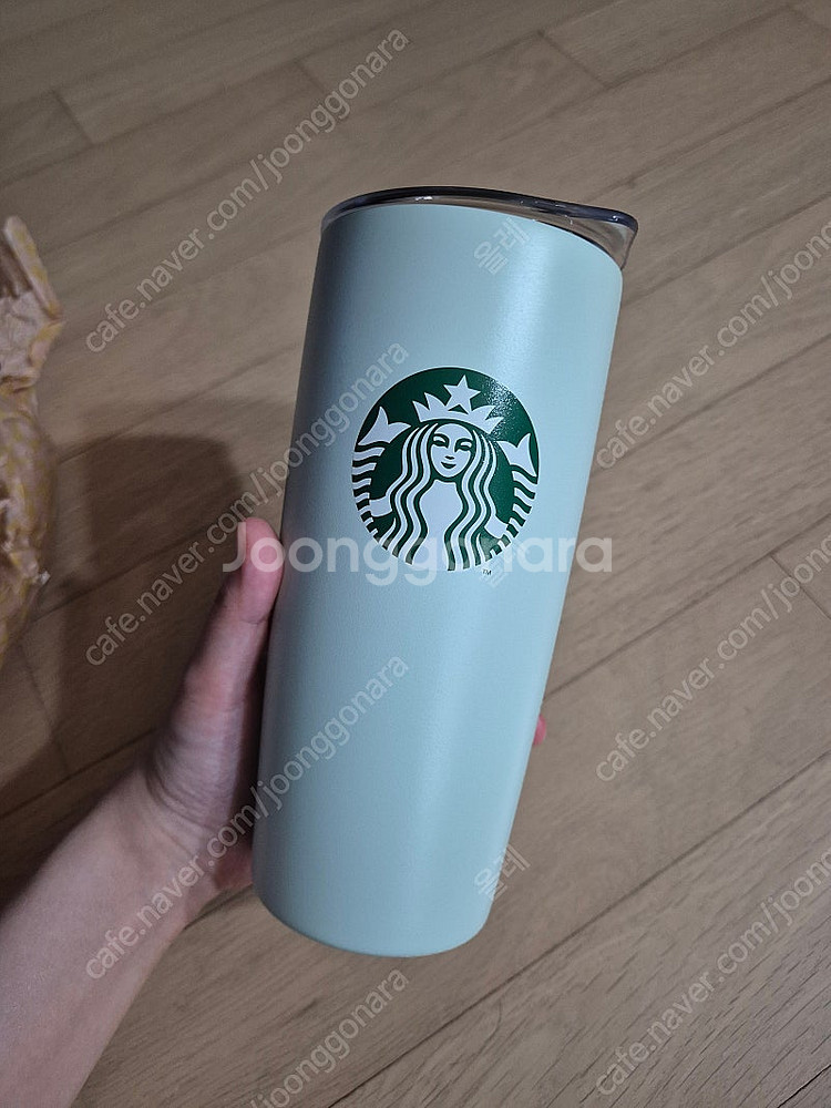 스타벅스 SS 미르 사이렌 민트 텀블러 591ml--2