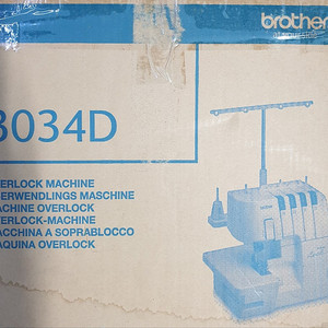 브라더 3034D 오버록 미싱 재봉털+싱거 SINGER 14T968DC 오버록