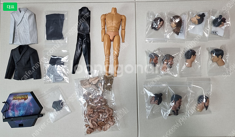 [일괄 떨이] 12인치 헤드, 루즈, 의상--0