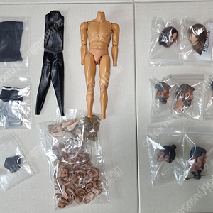 [일괄 떨이] 12인치 헤드, 루즈, 의상