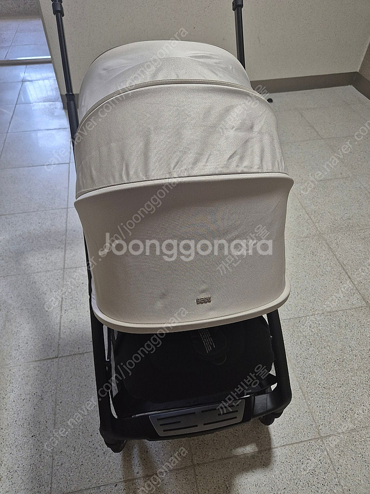 시크미뇽 양대면 오토폴딩 절충형 유모차 메도우 베이지--0