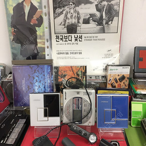 워크맨/MD플레이어 정크품 3대+보밥3점(소니 2점+빅터1점) 일괄판매/택포가