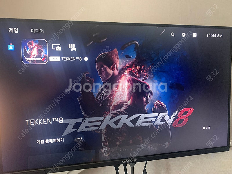 플스5 디스크버전 컨트롤러 두개 충전 거치 철권 8 기...--9