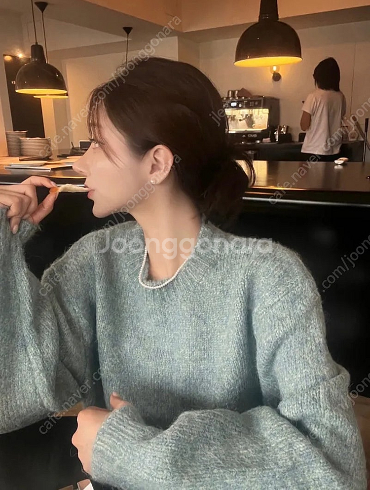 [새상품] 클래시 클래씨 모에 moee 믹스 울 모헤어...--0