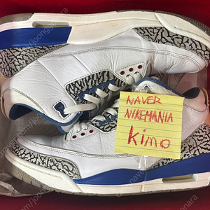 [285]조던3 위저드 트루블루