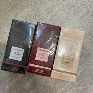 새상품 톰포드 로스트체리, 바닐라xx, 로즈드루시 100ml