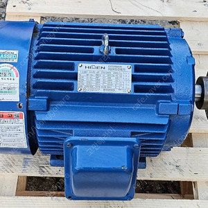 하이젠모터 10HP 7.5kW 4P 삼상 220/380V