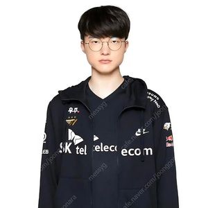 22 월즈 페이커 후드집업 유니폼 L