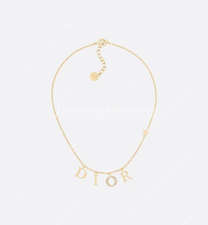 디올 목걸이 DIOR EVOLUTION 목걸이(골드)--1