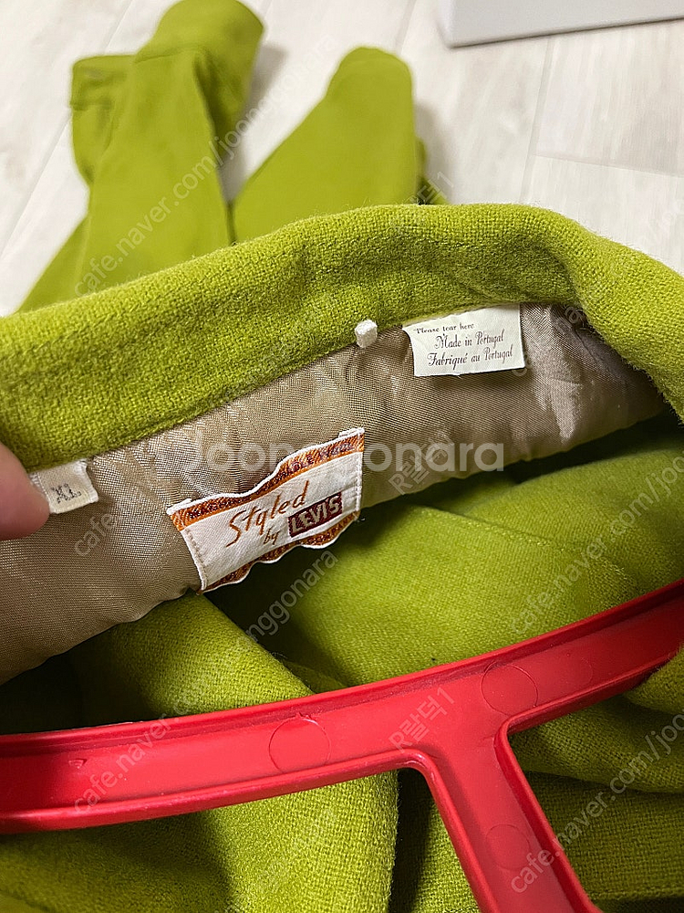 리바이스빈티지클로딩 lvc1940 울 럼버잭 그린 셔츠 XL사이즈 더블알엘,RRL,폴로,풀카운트,웨어하우스--3