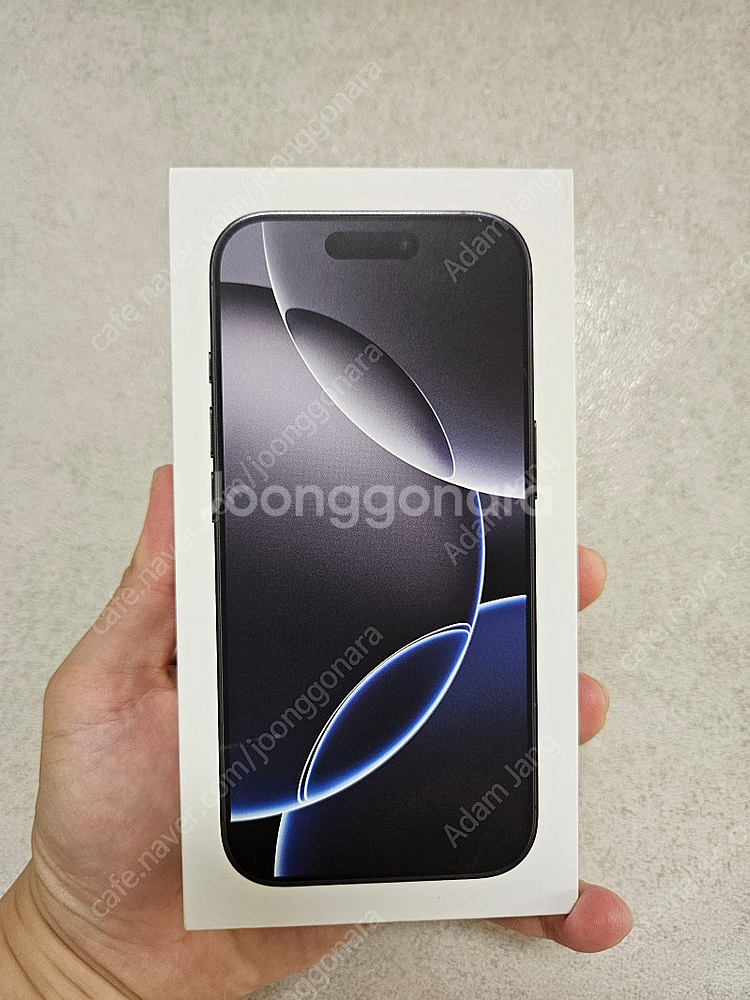 아이폰 16 Pro 1TB 블랙 티타늄 (미개봉)--0