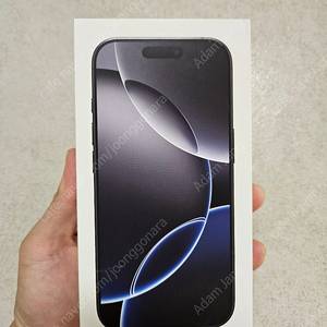 아이폰 16 Pro 1TB 블랙 티타늄 (미개봉)