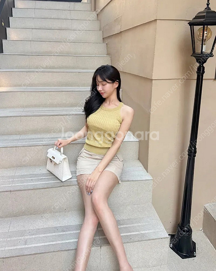 [새상품] 클로르 clore 먼데이오프 피어 린넨 홀터...--7